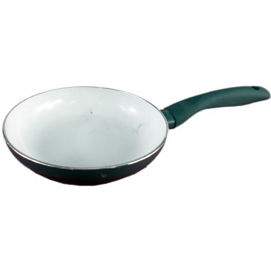 Kuchnia patelnia z powłoką ceramiczną śr.18-20cm okrągła szara do kuchenki elektrycznet , gazowe , indukcyjne , ceramiczne