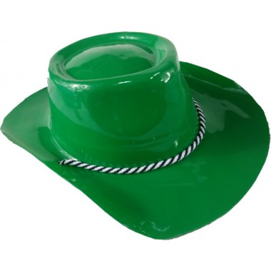 Party czapka 'Kapelusz' 52-56cm kowbojski plast. mix wzór/kol.