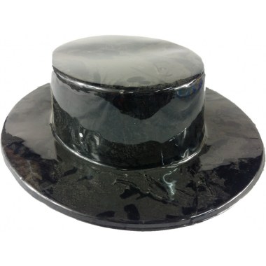Party czapka 'Kapelusz' 52-59cm Zorro/Pirta plast. czarny