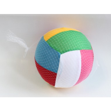 Sport piłka kolorowa 25cm 01szt: w siatce z zaw.