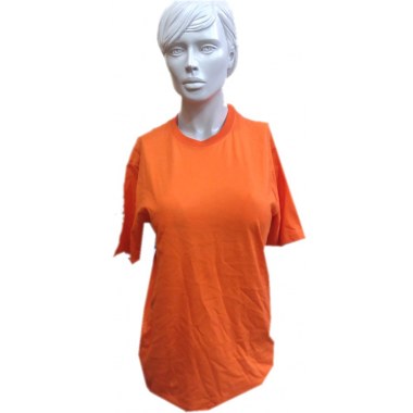 Tekstylia T-shirt męski roz.M pomarańczowy 100% bawełna gramatura 155g