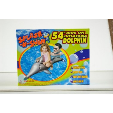 Plaża zabawka delfin dmuchany 130cm: w pud.
