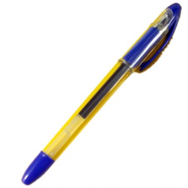 Długopis żel ,, 01szt/1kol: czer/czar/nieb gumowy uchw. ze skuw. 0.6mm FX-1
