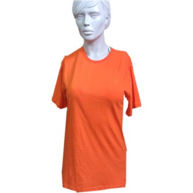 Tekstylia T-shirt męski roz.S pomarańczowy 100% bawełna gramatura 155g