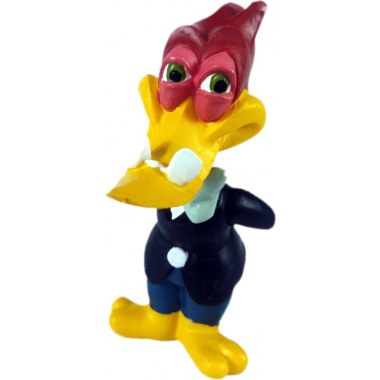 Dekoracja poliston figurka Woody Woodpecker w muszce 10x5cm w pud.