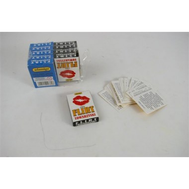 Karty do gry Flirt towarzyski mini 24szt: w pud.