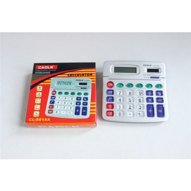 Kalkulator biurowy l z dźwiękiem: 15x14.5cm z regulowanym wyświetlaczem w pud.
