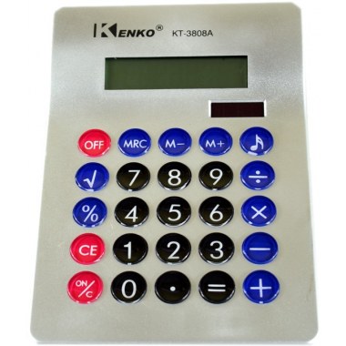 Kalkulator biurowy xl : 20x14cm w pud.