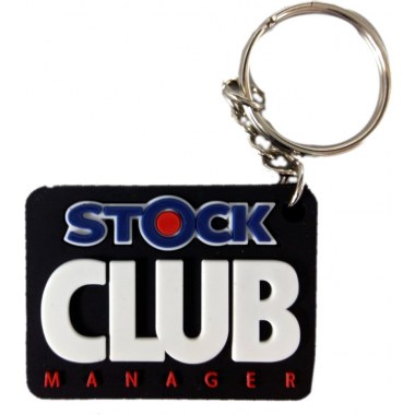Brelok gumowy: ' Stock Club ' 4.5x3.5cm w folii