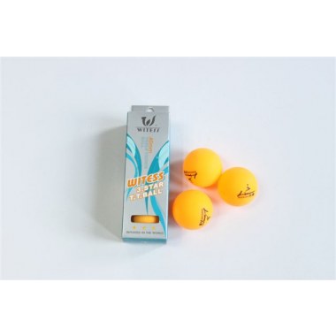 Sport ping-pong piłeczki 03szt 40mm pomarańczowe: w pud. z zaw.