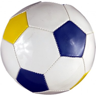 Sport piłka nożna ręcznie szyta: roz.2 32panele , materiał pcv , dętka lateks , waga ok.150g 15cm