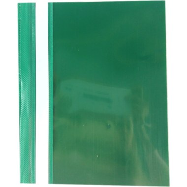 Teczka plastikowa skoroszyt A5 10szt sztywna zielona Handy w wor.