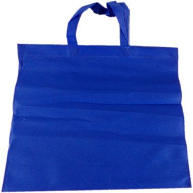 Tekstylia torba na zakupy  l eco z materiału 40x34cm pomarańczowa/czerwona/żółta/niebieska/brązowa