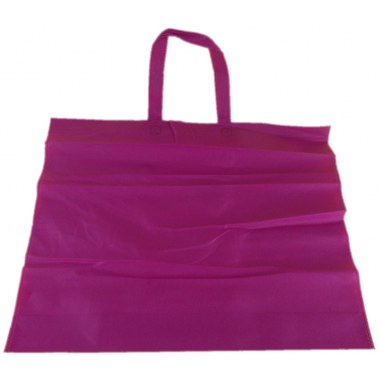 Tekstylia torba na zakupy  xl eco z materiału 50x38cm pomarańczowa/czerwona/żółta/niebieska/zielona/fioletowa/różowa