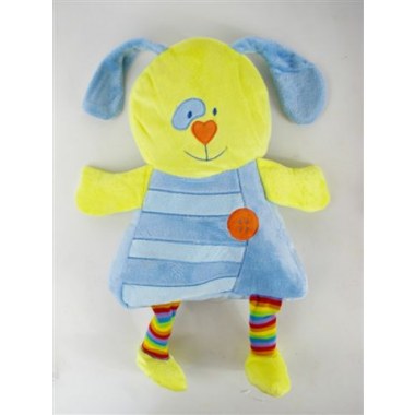 Zabawka maskotka pluszowa niebiesko-żółya