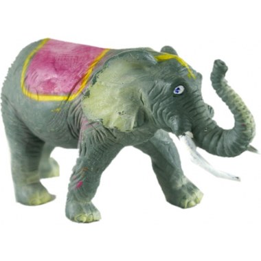 Zabawka zwierzak słoń 12x6.5cm