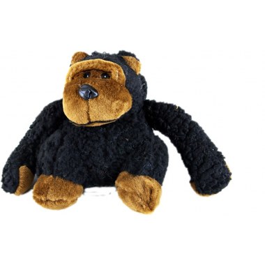Zabawka maskotka pluszowa małpka 22cm czrno/brązowa