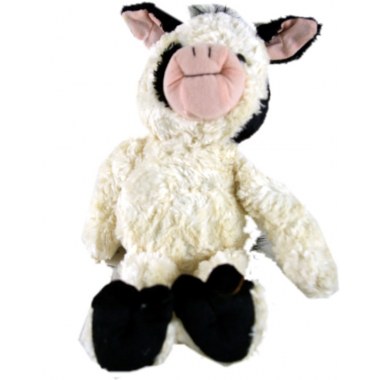 Zabawka maskotka pluszowa krowa 36cm biała czarne łaty