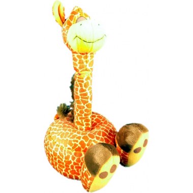 Zabawka maskotka pluszowa żyrafa 29cm w wor.