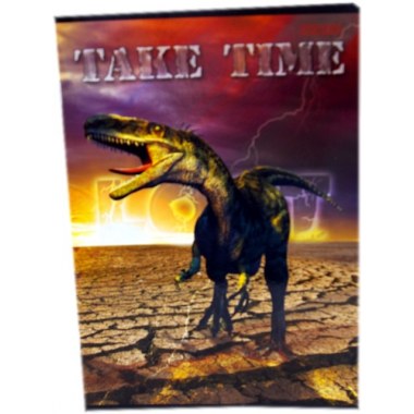 Zeszyt a5  16k kratka: ' Take Time '