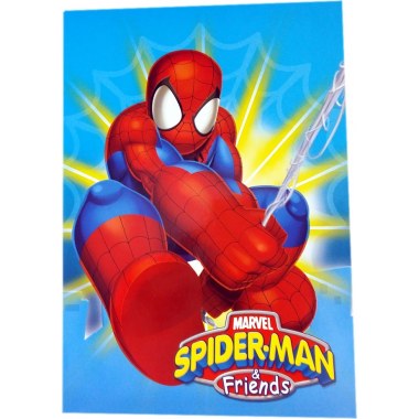 Zeszyt a5  32k kratka: ' Spider Man ' z marginesem