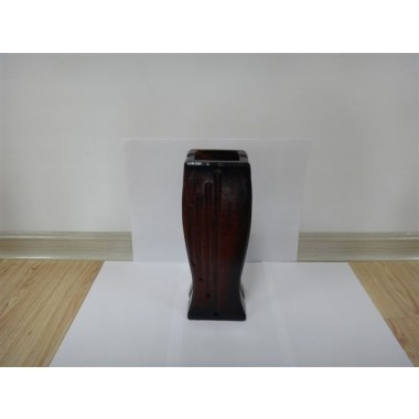 Dekoracja ceramiczna wazon brązowy: 31x10cm